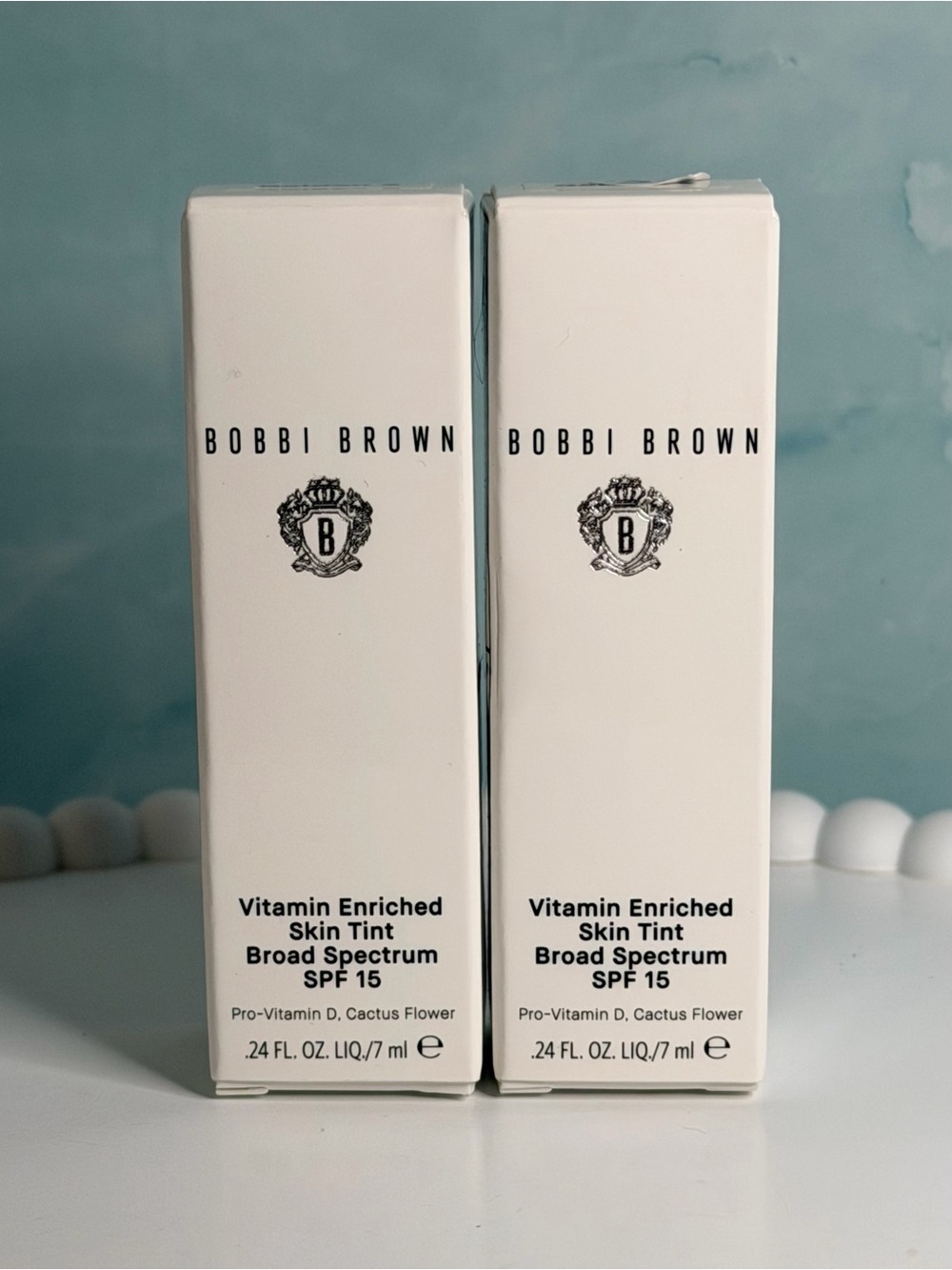 Bobbi Brown Vitamin Enriched Skin Tint SPF 15 – Golden .24oz 2-pack